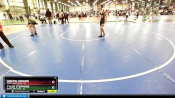 115 lbs Rd# 5- 3:45pm Friday Final Pool - Tyler Stephens, Maryland Gold vs Griffin Crisher, East Coast Elite
