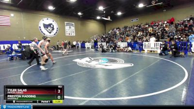 132 lbs Champ. Round 2 - Preston Madding, Stockdale vs Tyler Salas, Matilda Torres