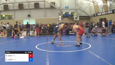 97 kg Consi Of 8 #2 - Sam Cook, IOWA vs Ethan Laird, Rider