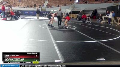 D1-175 lbs Champ. Round 1 - James Ofeciar, Tucson vs Jackson Sweetman, Brophy College Preparatory