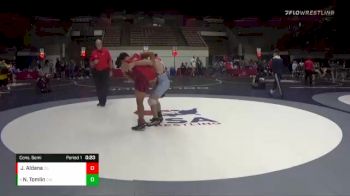 74 lbs Cons. Semi - Nathan Tomlin, California vs Jonathan Aldana, Arreola Wrestling Club (AWC)