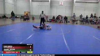56 lbs Round 6 (8 Team) - Daniel Spicer, Xtreme Team vs Cam Smith, PA Alliance Red