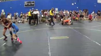 78 lbs Finals (8 Team) - Jaxon Johnson, Steel Valley vs Sebastian Gracia, Indiana Outlaws