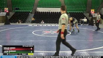 197 lbs Finals (2 Team) - Jamie Burnam, Jasper vs Nolan Addeo, Tallassee