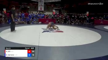 122 lbs Placement - Rehmat Gill, MDWA vs Briseis Serrano, SJWA