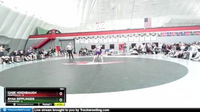 133 lbs Round 1 (8 Team) - Ryan Ripplinger, McKendree vs Gabe Hixenbaugh, Montevallo