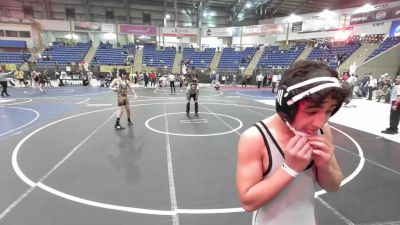 130 lbs Consi Of 16 #2 - Huntley Duran, Centauri Middle School vs Trey Bell, Northglenn