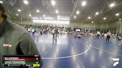 125 lbs Semifinal - Blu Stephens, Sanderson Wrestling Academy vs Limoni Matakaiongo, Iron County Wrestling Academy