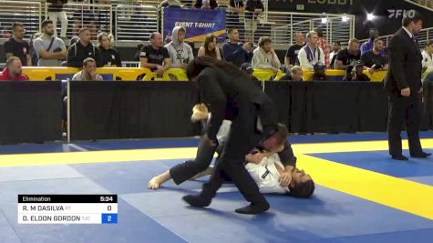 RICHARD M DASILVA vs DARIC ELDON GORDON 2024 Pan Jiu Jitsu IBJJF Championship
