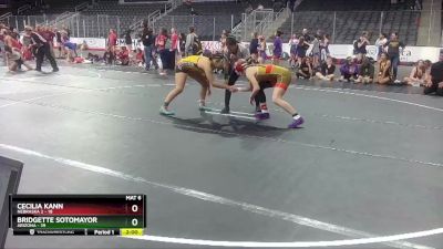 W 138 lbs Round 3 (4 Team) - Bridgette Sotomayor, Arizona vs Cecilia Kann, Nebraska 2