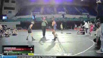 75 lbs Round 2 (3 Team) - Jackson Dean, Team Bear Wrestling Club Navy vs Luke Paitl, Summerville Takedown Club