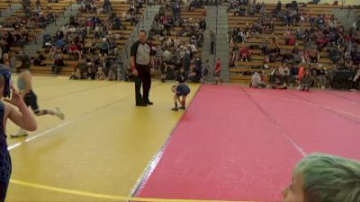 45 lbs Cons. Round 2 - Roman Graham, Zimmerman Wrestling Club vs Caden Senzig, LAW La Crosse Area Wrestling