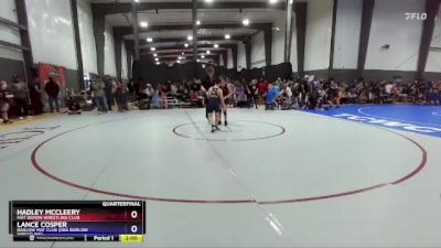 108 lbs Quarterfinal - Hadley McCleery, Mat Demon Wrestling Club vs Lance Cosper, Barlow Mat Club (DBA Barlow Wrestling)