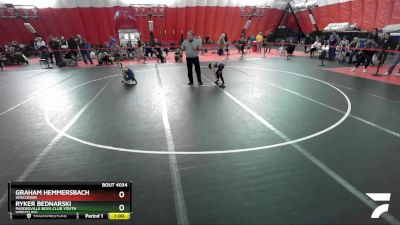 77 lbs Champ. Round 1 - Graham Hemmersbach, Wisconsin vs Ryker Bednarski, Pardeeville Boys Club Youth Wrestling