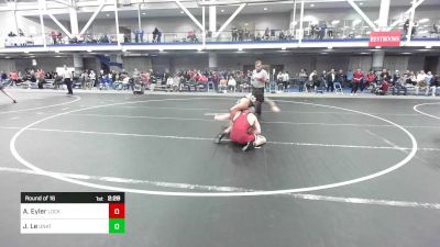 157 lbs Round Of 16 - Ashton Eyler, Lock Haven University vs Jaden Le, UNATT - Columbia University