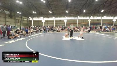 71 lbs Round 2 (3 Team) - Grady Estrada, Fighting Squirrels vs Taesom Neibaur, Idaho Falls / Rigby