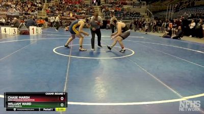 189 lbs Champ. Round 1 - William Ward, Fargo North vs Chase Marsh, Breckenridge/Wahpeton