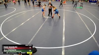 Round 3 - Ella Montanye, Owatonna Wrestling Association vs Paige Washburn, Rum River Wrestling