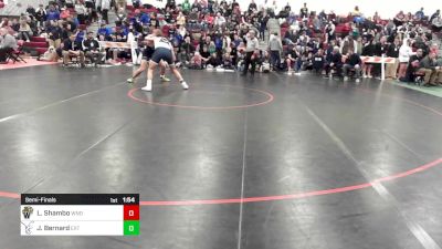 182 lbs Semifinal - Liam Shambo, Windham vs Joe Bernard, Exeter