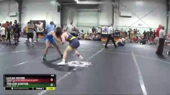 152 lbs Round 2 (3 Team) - Lucas Moore, Palmetto State Wrestling Academy Gold vs Trevor Kantor, Level Up B