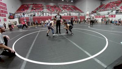 90 lbs Rr Rnd 3 - Fernando Sierra, OKC Saints Wrestling vs Kanyon Fryar, Choctaw Ironman Youth Wrestling