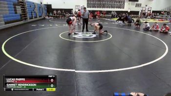 160 lbs Round 4 (10 Team) - Garret Hendrickson, Thompson Valley vs Lucas Phipps, Rawlins