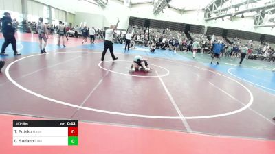 110-I lbs Consi Of 8 #2 - Thomas Potsko, Mat Assassins vs Chase Sudano, Saint Augustine