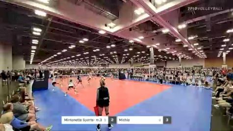 Mintonette Sports- m.31 vs Michio - 2022 JVA Summerfest presented by Nike