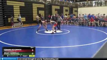 132 lbs Quarterfinals (8 Team) - Brady Nardella, Mt. Pisgah Christian School vs Edward McCormick, Charlton County