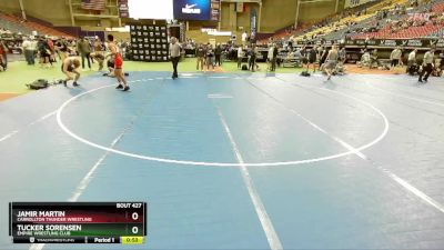 138 lbs Cons. Round 3 - Tucker Sorensen, Empire Wrestling Club vs Jamir Martin, Carrollton Thunder Wrestling