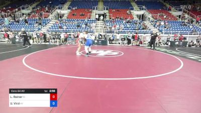 195 lbs Cons 64 #2 - Logan Reiner, Rhode Island vs Uriah Virzi, Kentucky