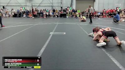 120 lbs Round 1 (4 Team) - Micah Engelman, Mat Assassins vs Gage Hutchison, Mat Warriors Red