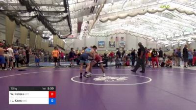 72 kg Round Of 16 - Will Kaldes, Pittsburgh vs Logan Kass, Minnesota Storm