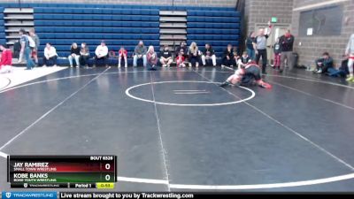 158 lbs Cons. Round 2 - Kobe Banks, Boise Youth Wrestling vs Jay Ramirez, Small Town Wrestling