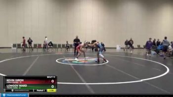 129 lbs Round 4 (6 Team) - Kevin Giron, Eagle Empire vs Lowden Ward, Young Guns