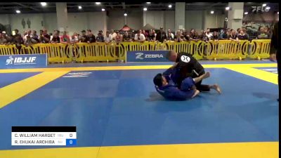 RILEY EHUKAI ARCHIBALD vs CHRISTOPHER WILLIAM HARGETT 2023 American National IBJJF Jiu-Jitsu Championship