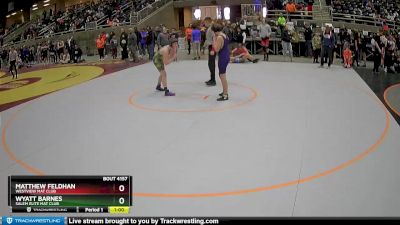 136 lbs Quarterfinal - Matthew Feldhan, Westview Mat Club vs Wyatt Barnes, Salem Elite Mat Club