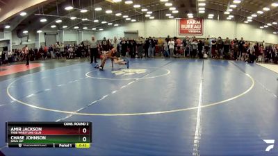 138 lbs Cons. Round 2 - Amir Jackson, Tabb Wrestling Club vs Chase Johnson, Nova WC