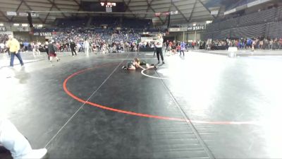 84 lbs 7th Place Match - Soren Blomgren, Vashon Island Junior Wrestling vs Noah Mendez, Punisher Wrestling Company