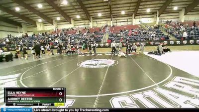 70 lbs Round 4 - Ella Heyne, Kalispell Wrestling Club vs Audrey Deeter, Sanderson Wrestling Academy