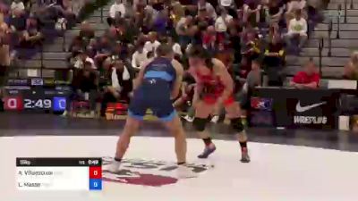 55 kg Semifinal - Areana Villaescusa, Army (WCAP) vs Lauren Mason, UTAH VALLEY RTC/TMWC