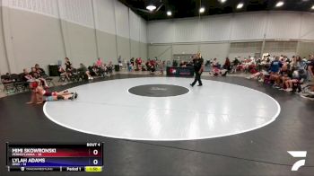 101 lbs Round 1 (8 Team) - Mimi Skowronski, Pennsylvania vs Lylah Adams, Ohio