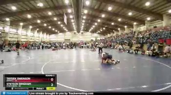 149 lbs Round 2 (4 Team) - Stetson Bingham, Utah Green vs Taydek Swenson, Idaho 2