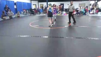 84 lbs Rr Rnd 4 - Ellie Seszko, Valkyrie vs Kameron Ray, Wattsburg