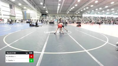 126 lbs Round Of 128 - Hunter Hinkle, OH vs Trenton Casto, TN