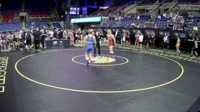 126 lbs Cons 32 #2 - Drake Gosda, Wisconsin vs Isaiah Schaefer, Indiana