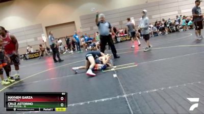 60 lbs Finals (8 Team) - Mayhem Garza, Belding vs Cruz Astorino, Team Gotcha