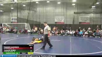 120 lbs Round 1 (4 Team) - Thomas Rubio, Tennessee White vs Tanner Hammrick, Wyoming Gold