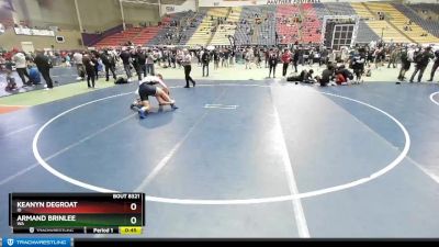 192-194 lbs Round 3 - Armand Brinlee, WA vs Keanyn DeGroat, ID