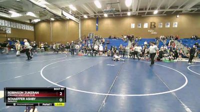 76 lbs 1st Place Match - Robinson Zukeran, Stallions Wrestling Club vs Schaeffer Ashby, Wasatch